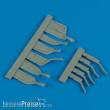 Quickboost QB32 084 - 1:32 A6M5 Zero exhaust (TAMIYA)