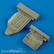 Quickboost QB32 138 - 1:32 MiG-3 seat with safety belts for TRU