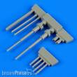 Quickboost QB32158 - 1:32 Fw 190A-2/A-6 gun barrels for Hasegawa