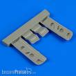 Quickboost QB32160 - 1:32 P-40E Warhawk undercarriage covers f.Has