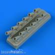 Quickboost QB32193 - 1:32 Spitfire Mk.IX exhaust-oval type f.Revel