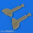 Quickboost QB32201 - 1:32 Spitfire Mk.Ixc undercarriage covers for Revell