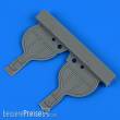 Quickboost QB32 253 - 1:32 Bf 108 undercarriage covers for Eduard