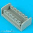 Quickboost QB48 060 - 1:48 P-51D Mustang exhausts-type B für Tamiya Bausatz