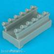 Quickboost QB48 063 - 1:48 Spitfire F Mk. 22/24 exhaust für Eduard und Airfix Bausatz