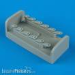 Quickboost QB48 085 - 1:48 Bf 109E exhaust für Tamiya Bausatz