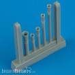 Quickboost QB48 114 - 1:48 P-38M Lightning gun barrels für Academy Bausatz