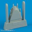 Quickboost QB48 121 - 1:48 F9F Panther gun barrels für Trumpeter Bausatz