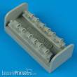 Quickboost QB48 132 - 1:48 Fw Ta 152H exhausts für Dragon und Italeri Bausatz