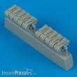 Quickboost QB48 170 - 1:48 Bf 110C/D M. G. Drum Mags für Eduard Bausatz
