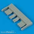 Quickboost QB48 171 - 1:48 F6F-3 Hellcat exhaust für Hasegawa Bausatz