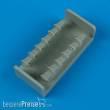 Quickboost QB48 191 - 1:48 Spitfire Mk. IX exhausts - fishtail für Hasegawa Bausatz