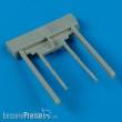 Quickboost QB48 201 - 1:48 Bf 109F gun barrels für Hasegawa Bausatz