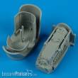 Quickboost QB48 204 - 1:48 Bf 110C/E Starboard engine für Eduard Bausatz