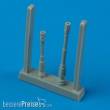 Quickboost QB48 222 - 1:48 A-4E/F Skyhawk gun barrels für Hasegawa Bausatz