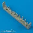Quickboost QB48 230 - 1:48 A6M5a zero exhaust for Tamiya kit