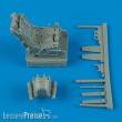 Quickboost QB48 237 - 1:48 MiG-29A ejection seat with safety belts