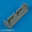 Quickboost QB48 306 - 1:48 Mosquito exhaust (TAMIYA)