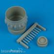 Quickboost QB48 328 - 1:48 Araro Ar 196 correct cowling for Italeri