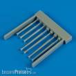 Quickboost QB48 382 - 1:48 J1N1 Gekko gun barrels for Tamiya