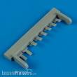 Quickboost QB48 383 - 1:48 J2M3 Raiden exhaust for Hasegawa