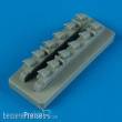 Quickboost QB48 406 - 1:48 Fw Ta 152C-0 exhaust for Hobby Boss