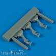 Quickboost QB48 408 - 1:48 F-5E Tiger II control lever for AFV Club