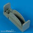 Quickboost QB48 410 - 1:48 Yak-38 Forger A air intake covers (HB)