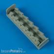 Quickboost QB48 414 - 1:48 Bf 109F exhaust for Zvezda