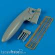 Quickboost QB48 417 - 1:48 F6F-3/5 Hellcat external fuel tank (EDU)