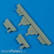 Quickboost QB48 451 - 1:48 A6M5 Zero undercarriage covers f.Hasega.