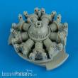 Quickboost QB48 459 - 1:48 T-28 Trojan engine for Roden