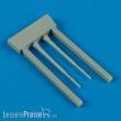 Quickboost QB48 481 - 1:48 MiG-23 Flogger pitot tube for Trumpeter