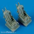 Quickboost QB48 489 - 1:48 F-5F seats with safety belts for AFV