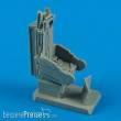 Quickboost QB48521 - 1:48 F-102A Delta Dart seat w. safety belts