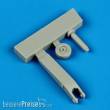 Quickboost QB48530 - 1:48 S2F Tracker tail wheel for Kinetic