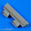 Quickboost QB48575 - 1:48 F4F Wildcat exhaust for Hobby Boss