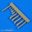 Quickboost QB48578 - 1:48 Kfir C2/C7 air scoops for Kinetic