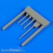 Quickboost QB48601 - 1:48 MiG-3 late gun barrels a.pitot tube f.Tr