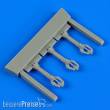 Quickboost QB48607 - 1:48 Lavochkin La-5 control lever f. Zvezda