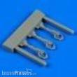 Quickboost QB48618 - 1:48 Lavochkin La-5F/FN control lever f.Zvezd