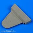 Quickboost QB48632 - 1:48 Bf 109G cockpits rear bulkhead-closed fE