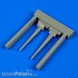 Quickboost QB48635 - 1:48 Spitfire Mk.V gun barrels f. Airfix
