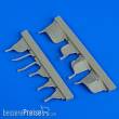 Quickboost QB48648 - 1:48 La-5FN exhaust for Zvezda