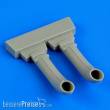 Quickboost QB48653 - 1:48 C-45 exhaust for ICM