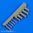 Quickboost QB48680 - 1:48 F4U-5 Corsair night gun barrels without pylons, for Hasegawa