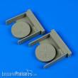 Quickboost QB48686 - 1:48 MiG-29A Fulcrum exhaust covers type B