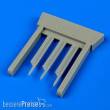 Quickboost QB48690 - 1:48 P-40 Warhawk pitot tubes
