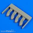 Quickboost QB48709 - 1:48 Petlyakov Pe-2 air intakes for Zvezda