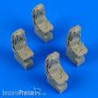 Quickboost QB48714 - 1:48 Kamov Ka-27 Helix seats witth safety belts for Hobby Boss